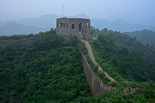 北京市密云县古北口蟠龙山长城