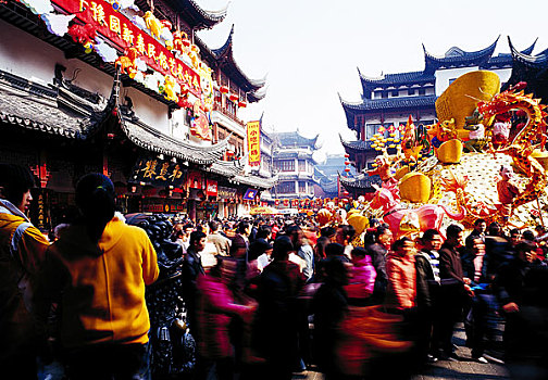 上海城皇庙灯会