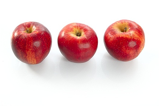 三个,红苹果,排列