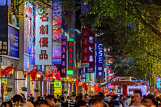 广州北京路夜景