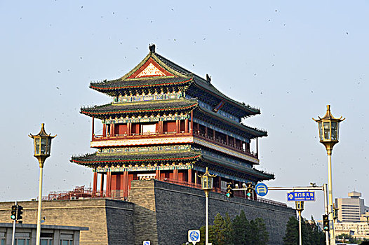 前门城楼,北京西城区