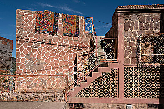建筑外观,家,马拉喀什,摩洛哥