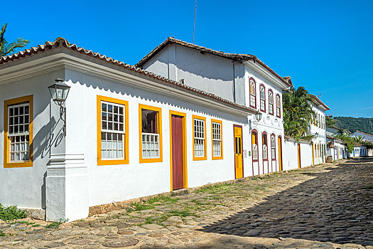 鹅卵石,街道,里约热内卢州,巴西,南美