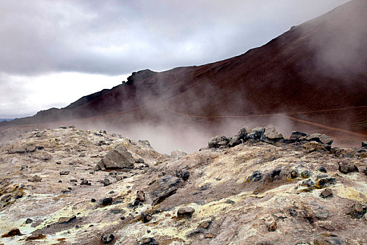 山,火山,冰岛