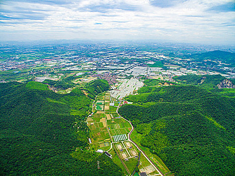 水系,山水,航拍,俯瞰,群山,树林,森林,湖泊