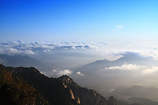 山东省泰安市泰山风景区山景