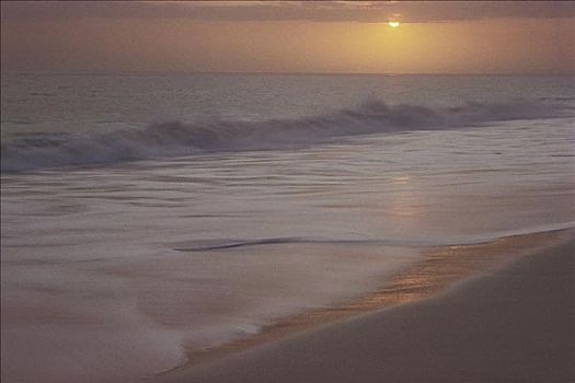 日出,自由岛,巴哈马