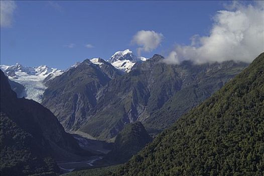 山,烹饪,直升飞机,南阿尔卑斯山,福克斯冰川,南岛,新西兰,大洋洲