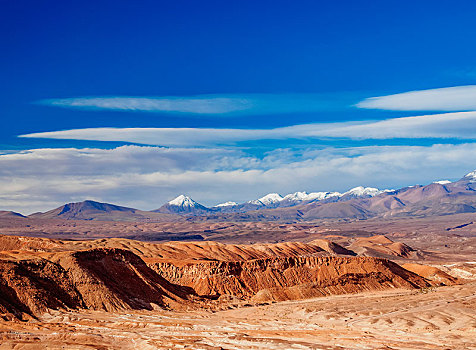 风景,阿塔卡马沙漠,佩特罗,安托法加斯塔大区,智利,南美
