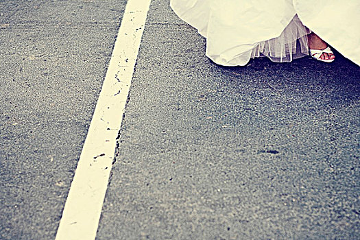 新娘,街上