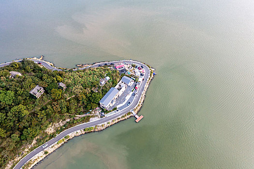 台州市路桥区,黄礁岛及周边,航拍图片