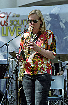 爵士乐,节日,中心,四月,2006年,艺术家