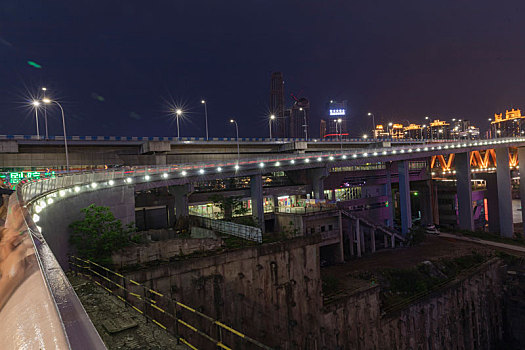 重庆朝天门夜景