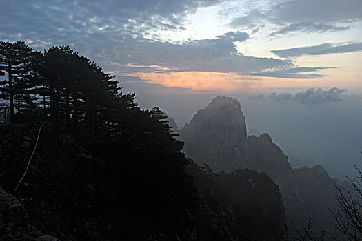 黄山,奇石,云海,壮观,名胜,风景,0301