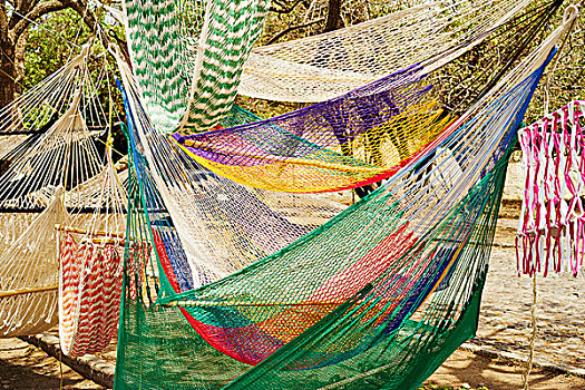 吊床,尤卡坦半岛,墨西哥