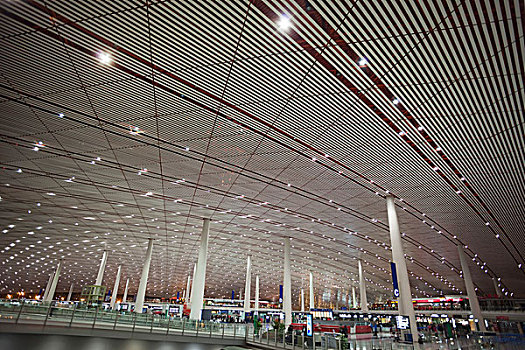 中国,北京,国际机场
