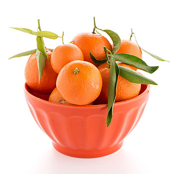 柑橘,陶瓷,橙色,碗