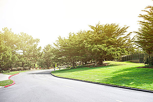 美国道路场景