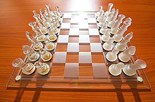 下棋,玩,棋盘