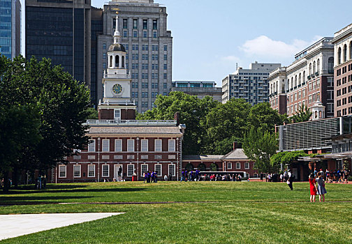 费城独立宫和独立钟