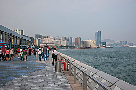 香港九龙星光大道维多利亚湾