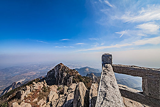 山东省泰安市泰山自然景观