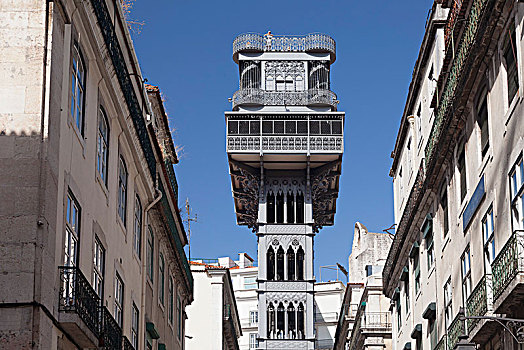 电梯,里斯本,葡萄牙,欧洲