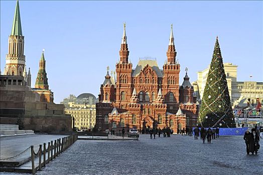 历史,博物馆,列宁,墓地,红场,莫斯科,俄罗斯