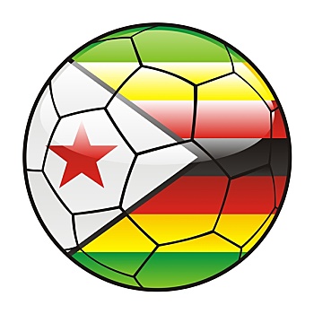 津巴布韦,旗帜,足球
