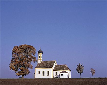 小教堂,巴伐利亚,德国,欧洲