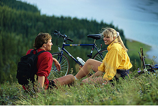 伴侣,自行车,卡纳纳斯基斯县,艾伯塔省,加拿大