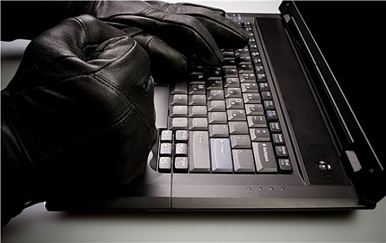疯狂,黑客,工作,笔记本电脑,夜晚
