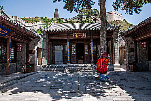 山西忻州市代县雁门关镇边祠,镇边驿站