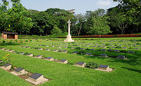 世界,战争,墓地,城市,军人,缅甸,正面,埋葬,孟加拉,五月,2007年