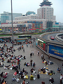 北京西客站站前广场