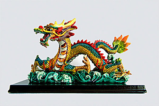 中国龙,瓷器,小雕像,纪念品,物品,香港,亚洲