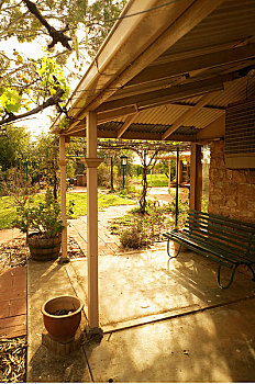 内庭,花园,新南威尔士,澳大利亚