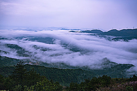 中国浙南山区风光