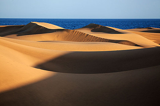 沙丘,风景,自然保护区,大卡纳利岛,加纳利群岛,西班牙,欧洲