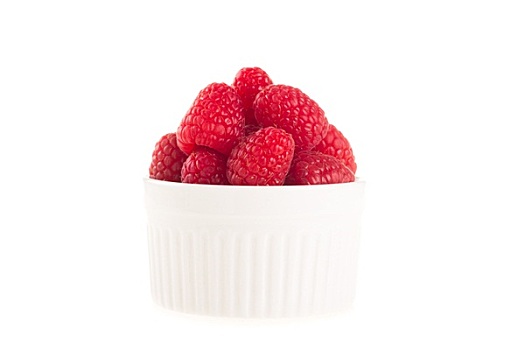 树莓,隔绝,白色背景,背景