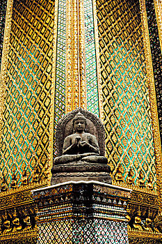 泰国,曼谷,寺院,佛