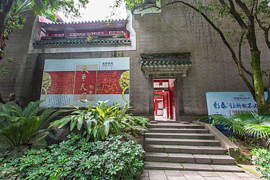 中国广西桂林象山景区太平天国纪念馆