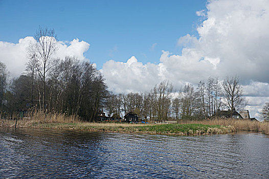 荷兰羊角村水道