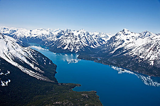 飞跃,湖,不列颠哥伦比亚省,加拿大