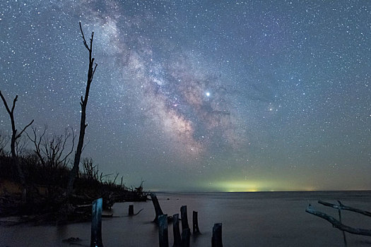 兴凯湖星空银河