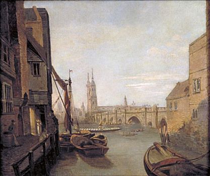 伦敦桥,胡椒,小路,1788年,艺术家