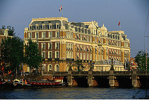 酒店,阿姆斯特河,阿姆斯特丹,荷兰