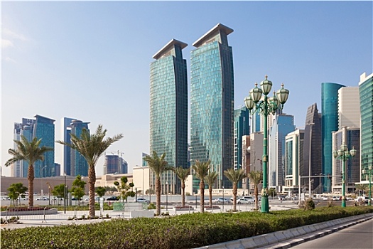 城市,多哈,卡塔尔
