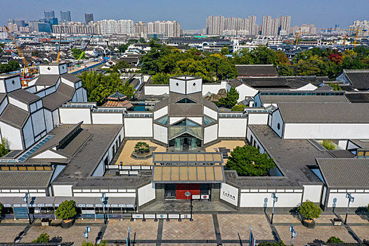 苏州博物馆鸟瞰图图片