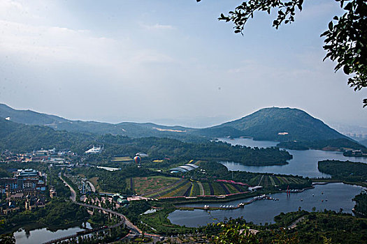 广东省深圳市大梅沙东部华侨城茶溪谷湿地